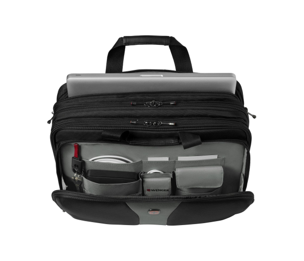 WENGER Torba na laptopa Legacy 17 cali czarno-szara 600655 - 537417 - zdjęcie 5